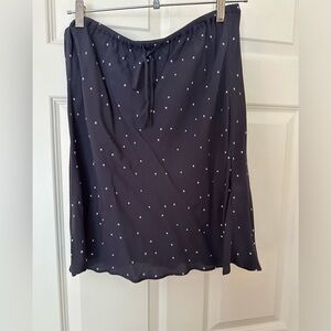 MADEWELL skirt, never been worn navy blue stars